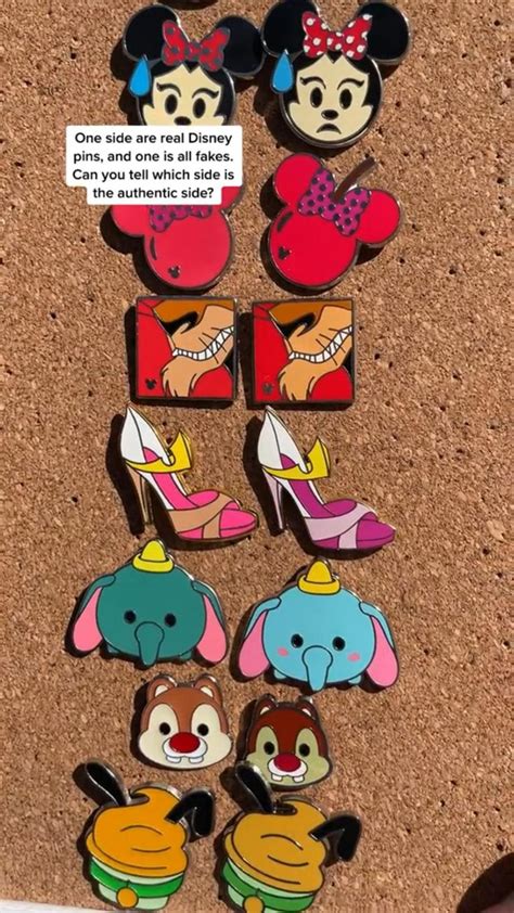 fake disney pins|disney pins true or false.